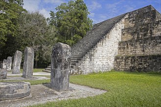 Old ruins of Tikal