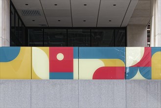 Colourful panel