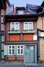 Wernigerode's smallest house in the Kochstrasse