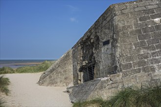 The German bunker Cosy s pillbox at Juno Beach