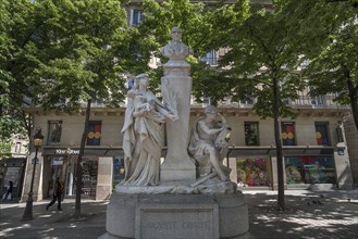 Monument to Isidore Marie Auguste Francois Xavier Comte