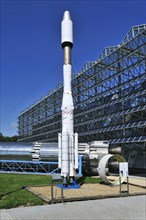 Rockets in the Euro Space Center at Transinne
