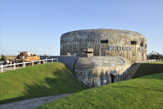 Atlantic Wall Museum with Second World War Two bunker Batterie Todt