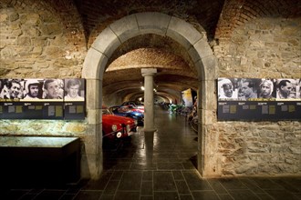 Museum of the Spa-Francorchamps racing circuit in the Stavelot Abbey