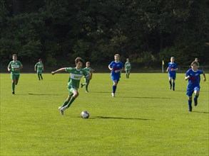 Football Youth Match and Training