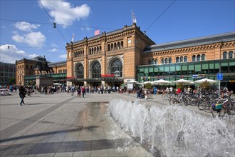 The Central railway station in Hannover