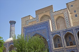 Ulugh Beg Madrasah at the Registan in Samarkand