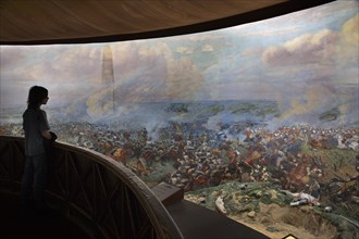 The Panorama: a huge 360 fresco of the battle of Waterloo at Braine l'Alleud