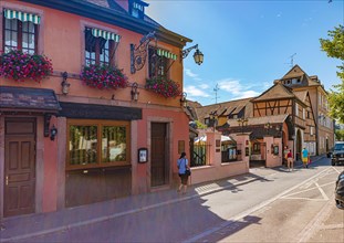 Place des 6 Montagnes Noires of Colmar in Alsace