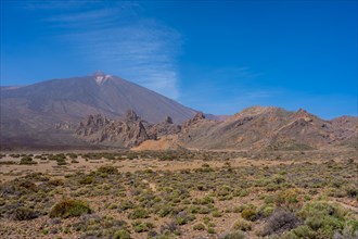 View from the Llano de Ucanca viewpoint of the Teide Natural Park in Tenerife