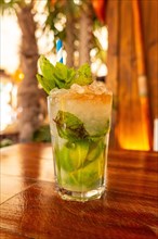 Mojito cocktail ideal to cool off on summer vacations