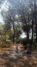 Visiting the beautiful natural park of Donana. Huelva