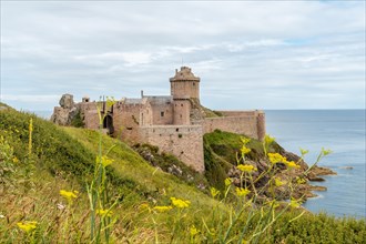 Castle Fort-la-Latte next to Cape Frehel and near Saint-Malo