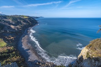 Coast from Deba to Zumaia. Basque Country