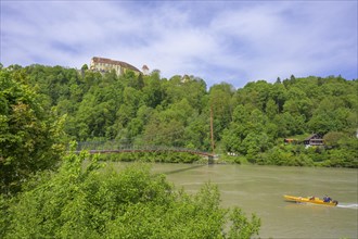 View of the castle with Mariensteig