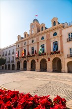Town Hall Square in the city of Almeria