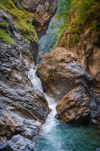 Ripping rapids in the Lichtenstein Gorge