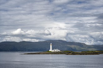 The Lismore Lighthouse on the uninhabited island of Eilean Musdile