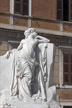 Sculpture Bella Italia by sculptor Leonardo Bistolfi
