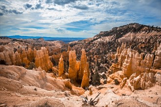 Views from the Sunrise Point in Bryce National Park. Utah