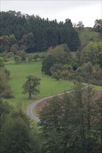 Autumn landscape near Gnadental