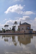 Saadian Palace in the Menara Gardens