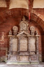 Historical altar at Lichtenberg Castle