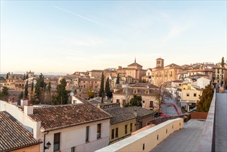 View of the medieval city of Toledo from Castilla La Mancha
