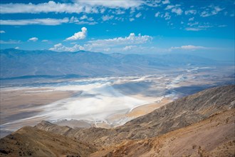 View of the viewpoint of Dante's view in Death Valley