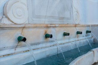 Detail of the Mojacar Public Fountain