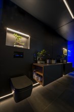 Modern Luxury Design Bathroom in Apartment in Switzerland
