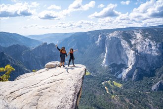 Finished the Taft point trekking in Yosemite National Park. United States