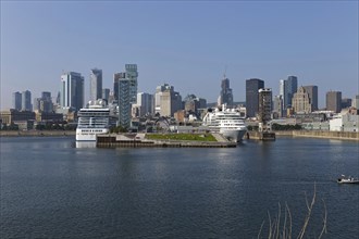 Cruise ships in the Old Port