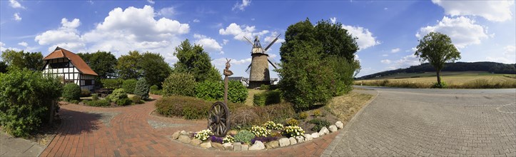 Windmill Eilhausen is part of the Westphalian Mill Road and is located in Luebbecke