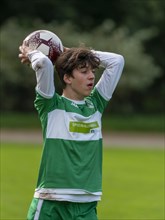Football youth game and training