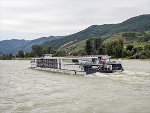 River cruise ship on the Danube