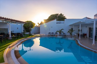 Swimming pool in luxury villa near Los Cristianos in the south of Tenerife