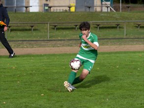 Football youth game and training