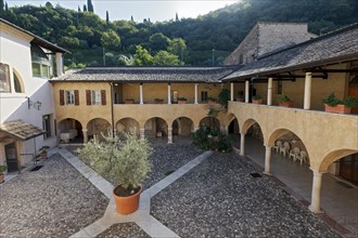 Arcaded courtyard Chiostro della Pieve