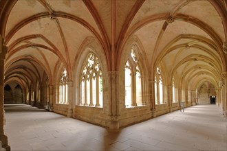 Cloister of the Romanesque monastery church and former Cistercian abbey