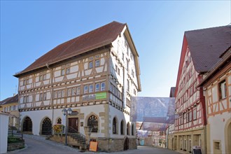 Historic half-timbered house Alte Universitaet