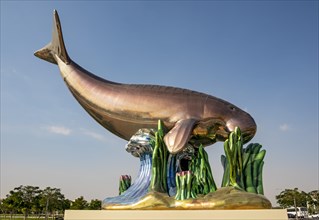 Dugong Installation by Jeff Koons