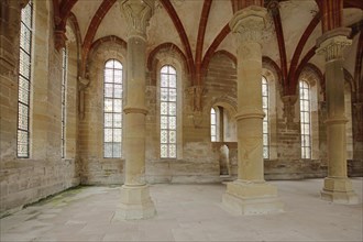 Men's refectory of the former Cistercian abbey
