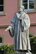 Philipp Melanchthon Monument with sculpture