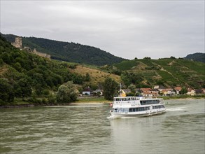 Excursion boat on the Danube