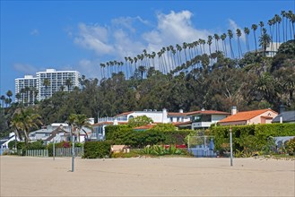 Beach houses of celebrities at Pacific Palisades