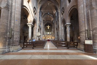 Interior of Modena cathedral