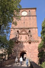 Gate tower and entrance to the castle