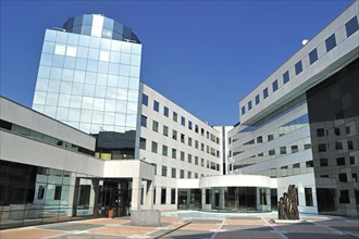 Modern office buildings in the business centre Lille Flandres