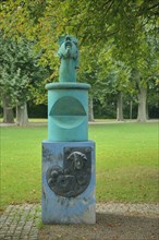 Sculpture Allegory of Air by Juergen Goertz 1989